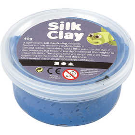Silk Clay®, blå, 40 g/ 1 burk [HOB-79105]
