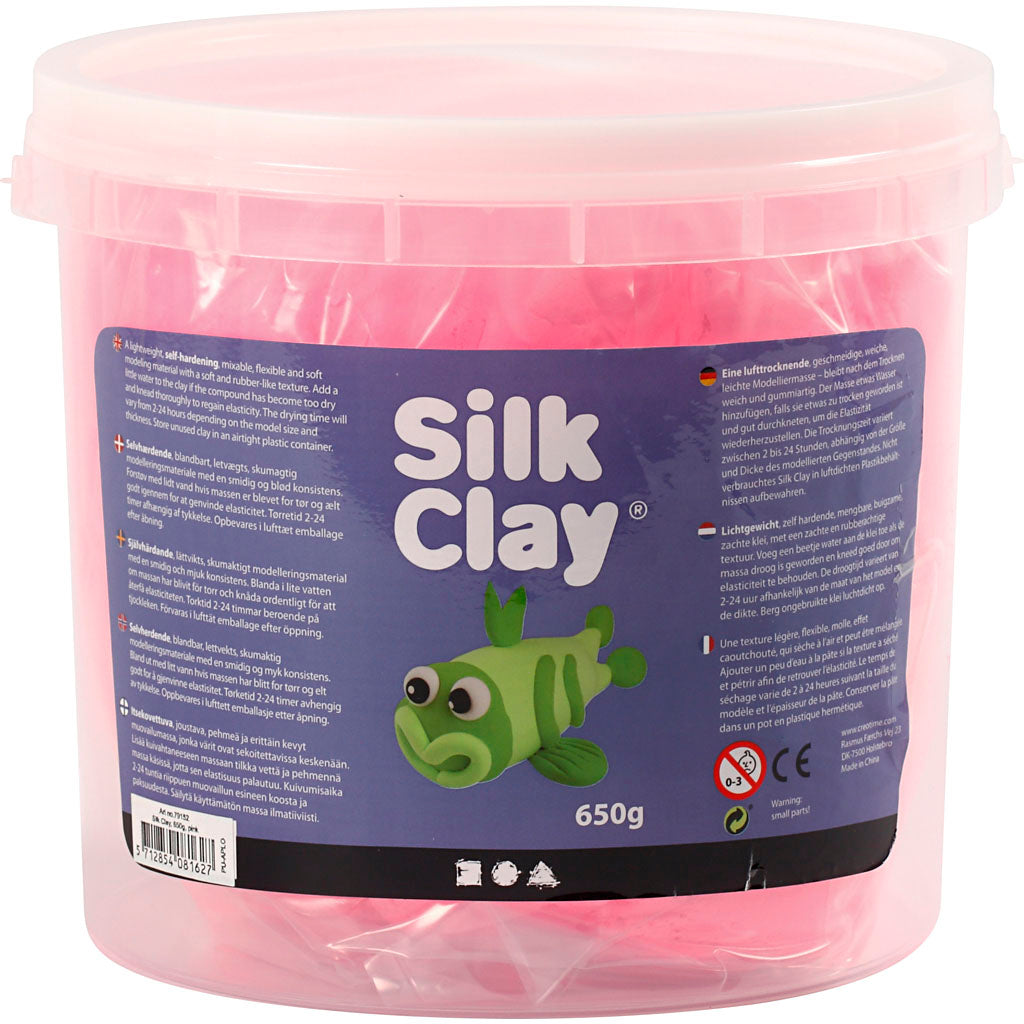 Silk Clay®, rosa, 650 g/ 1 hink [HOB-79152]
