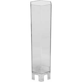 Ljusform, Sexkantig, stl. 170x53 mm, 1 st. [HOB-79222]