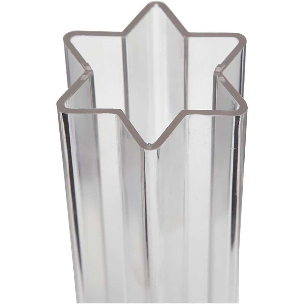 Ljusform, Sexstjärnig, stl. 220x55 mm, 1 st. [HOB-79232]