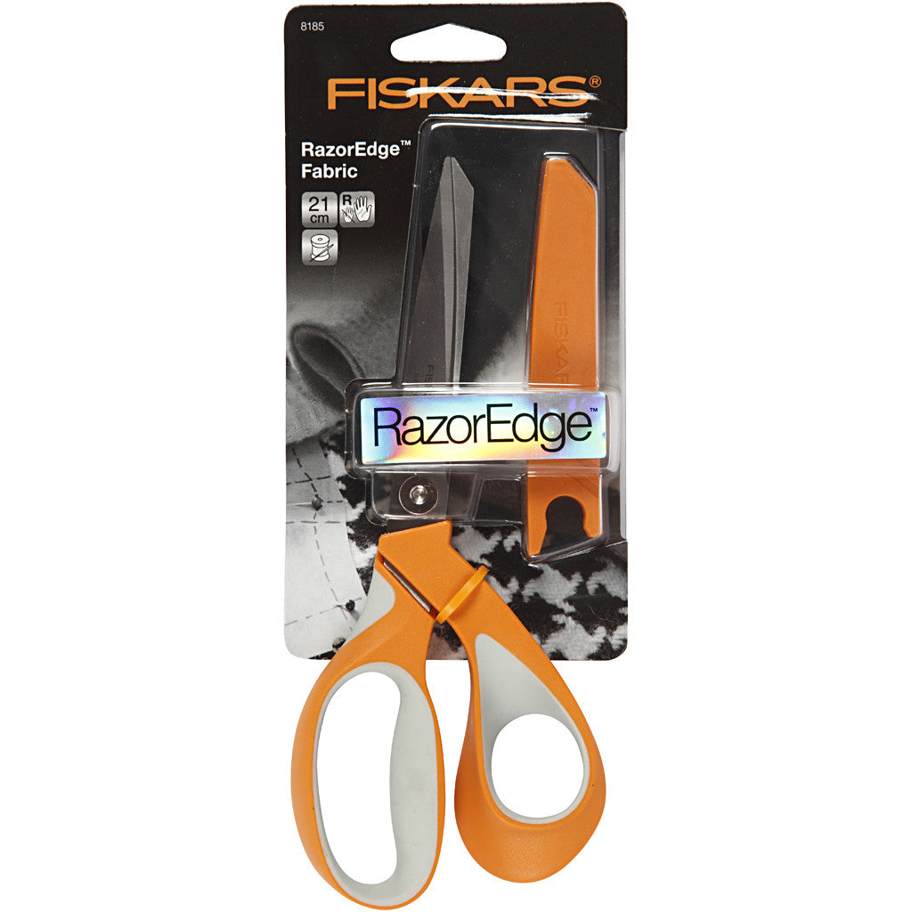 Fiskars Fabric RazorEdge Softgrip® skräddarsax, L: 21 cm, 1 st. [HOB-8185]