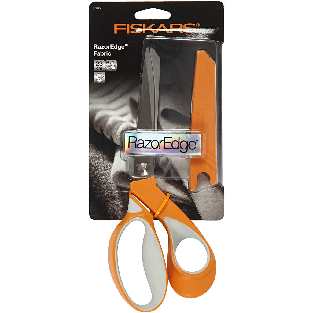 Fiskars Fabric RazorEdge Softgrip® skräddarsax, L: 23 cm, 1 st. [HOB-8195]