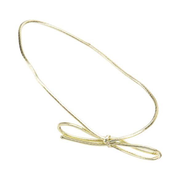 Resårband Metallisk Guld 20cm (50 st) [8MG]
