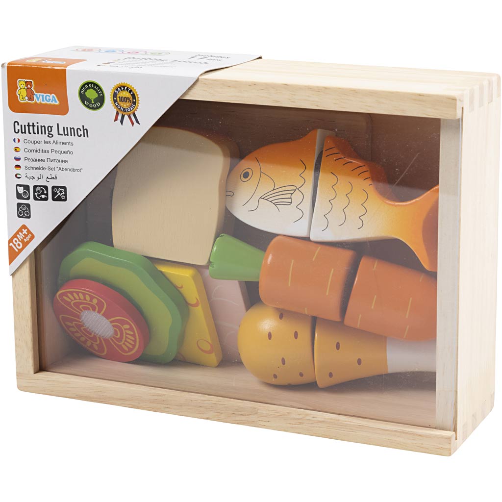 VIGA skärbar mat till matlådan, 17 delar/ 1 set [HOB-907714]