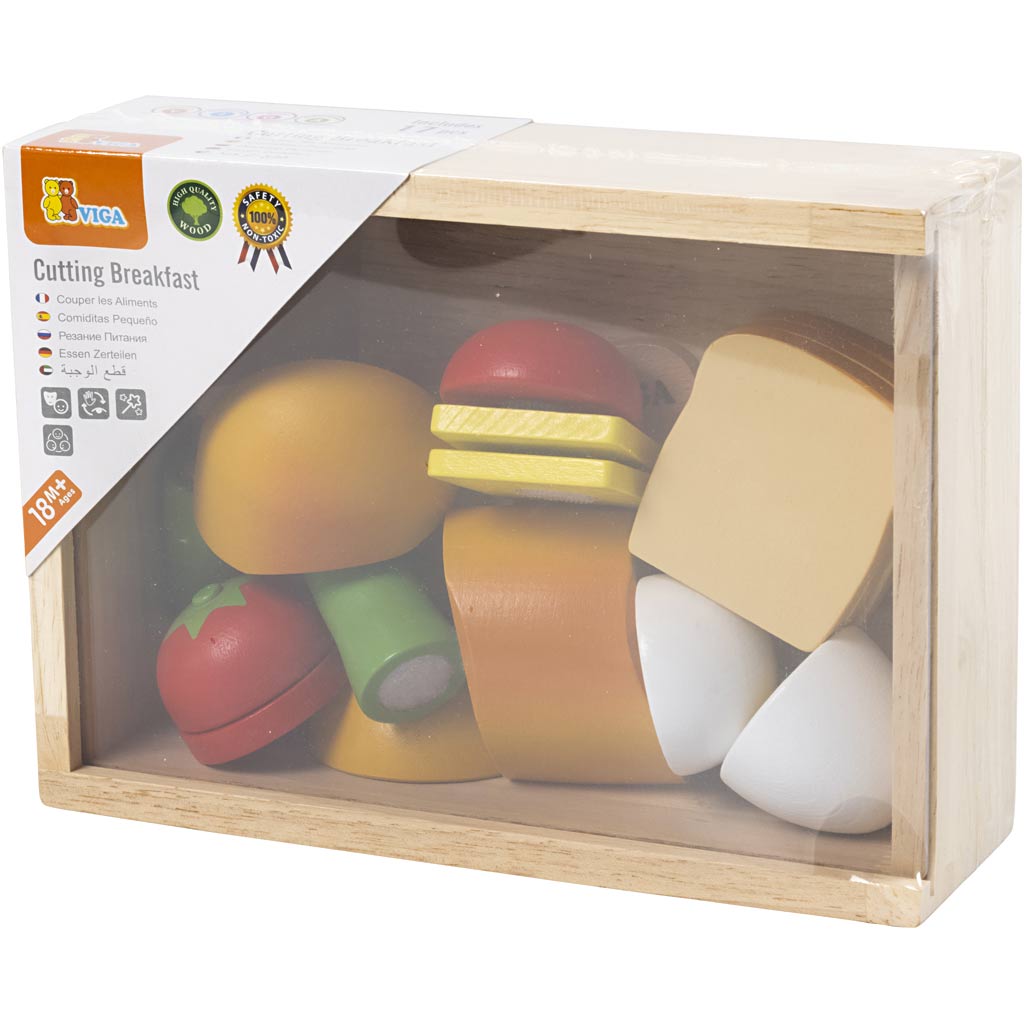 VIGA Frukostset, mixade färger, 1 set [HOB-907718]