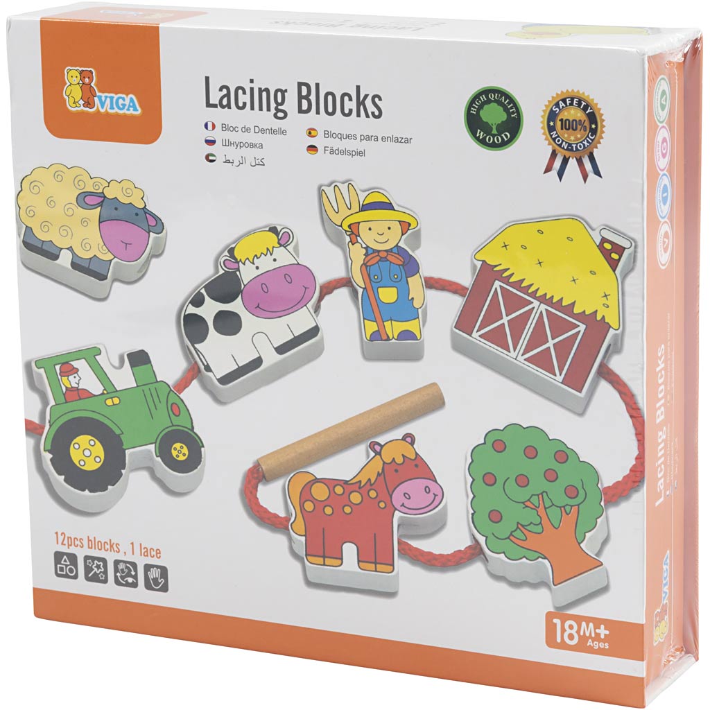 VIGA Figurer på Snöre, 13 delar, 1 set [HOB-907749]