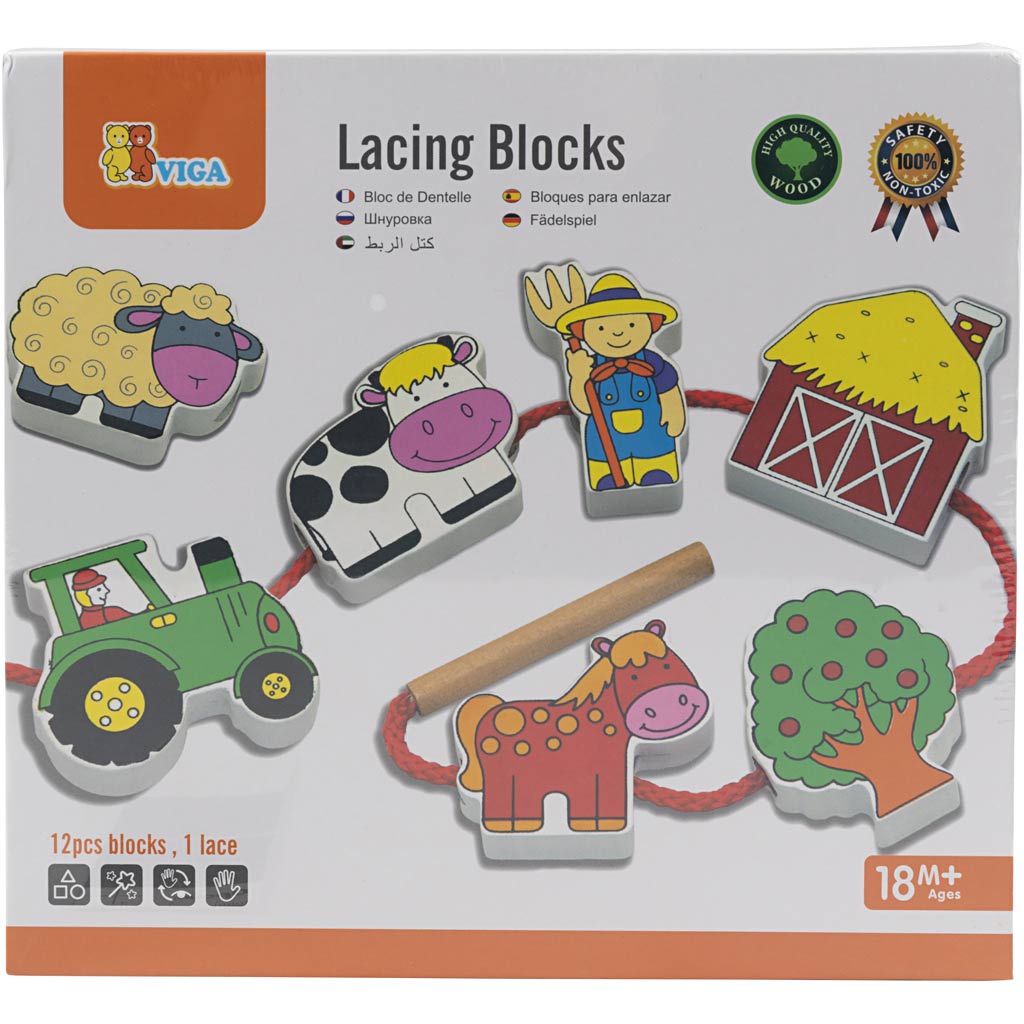 VIGA Figurer på Snöre, 13 delar, 1 set [HOB-907749]