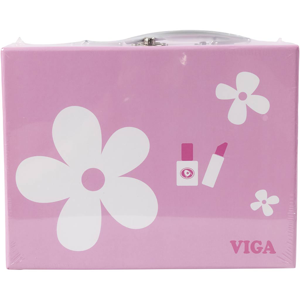 VIGA skönhetsprodukter i trä, 10 delar/ 1 set [HOB-908491]