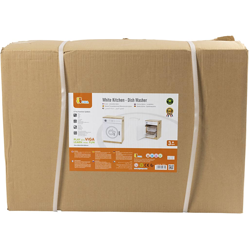 VIGA diskmaskin, H: 55 cm, D: 34, B: 40 cm, 1 st. [HOB-908572]