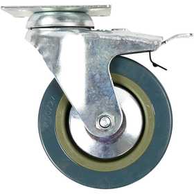 Hjul till inventarie, H: 130 mm, Dia. 100 mm, 4 st./ 1 förp. [HOB-93060]