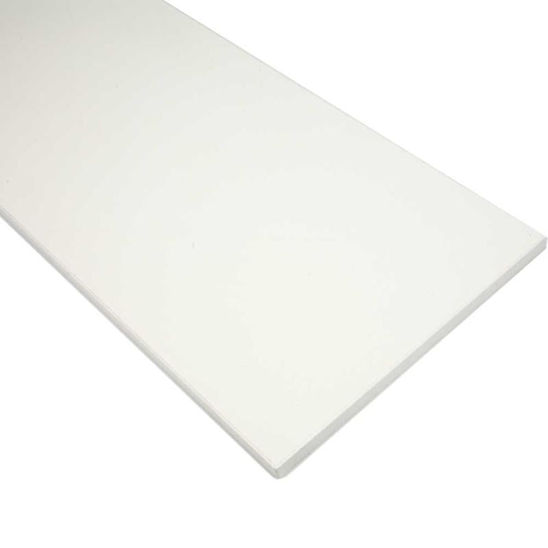 Melamine Shelf, D. 200 mm, L: 398 mm, thickness 16 mm