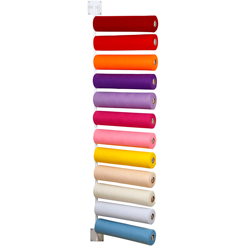 Väggstativ, H: 1550 mm, B: 450 mm, 1 set [HOB-93233]