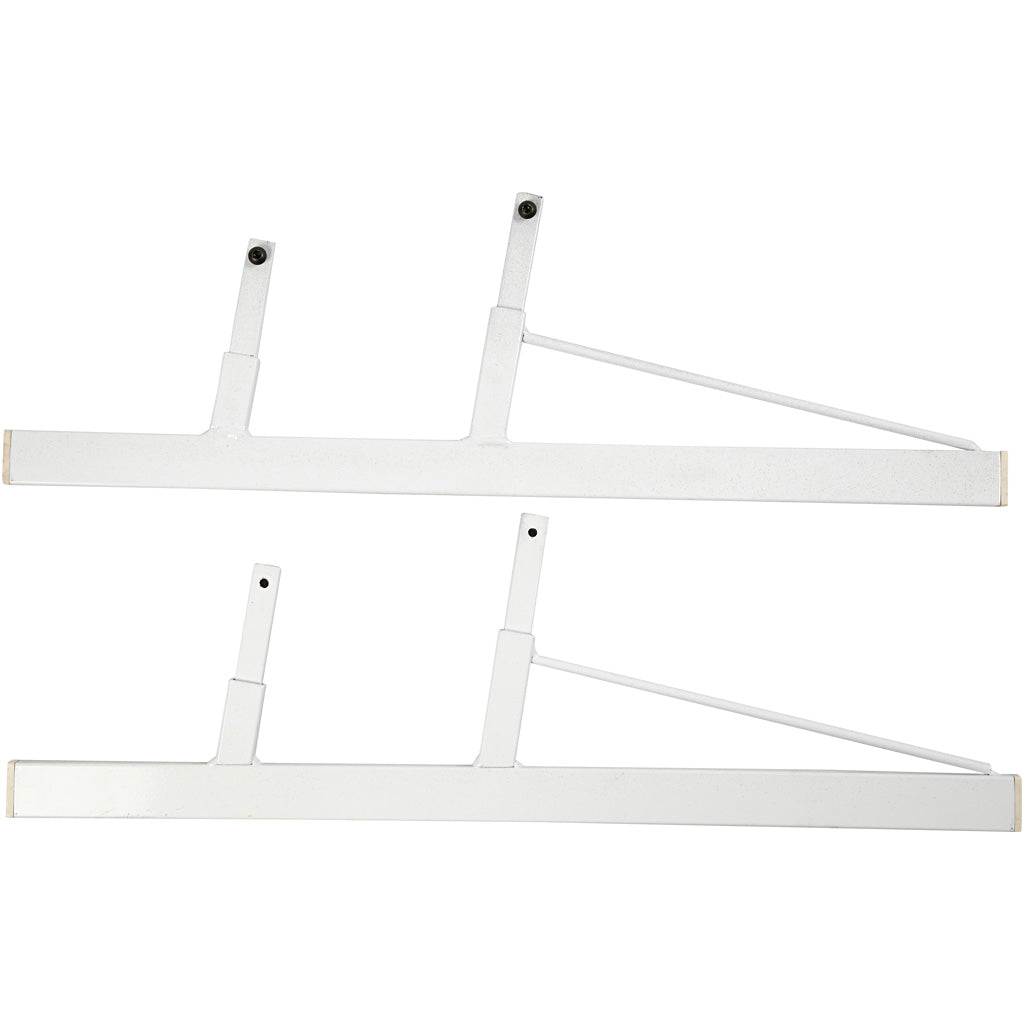 Fötter till kartongreol, L: 540 mm, B: 30 mm, 1 set [HOB-93234]