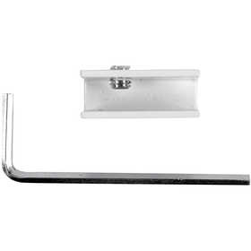 Monteringskit, H: 22 mm, D: 11 cm, B: 32 mm, vit, 1 st. [HOB-93269]