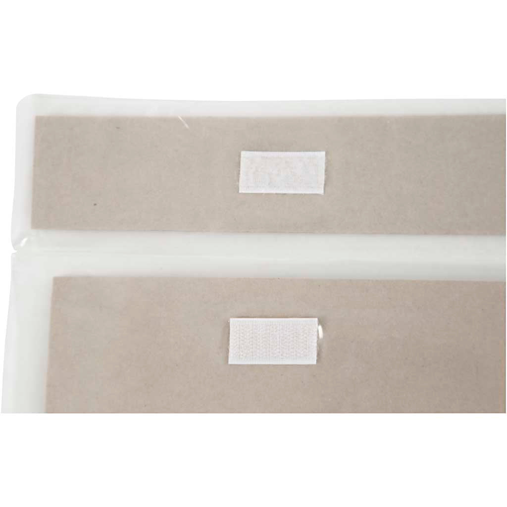 Portfolio, klar, A2, 420x600 mm, stl. 61x53 cm, 4 st./ 1 förp. [HOB-95149]