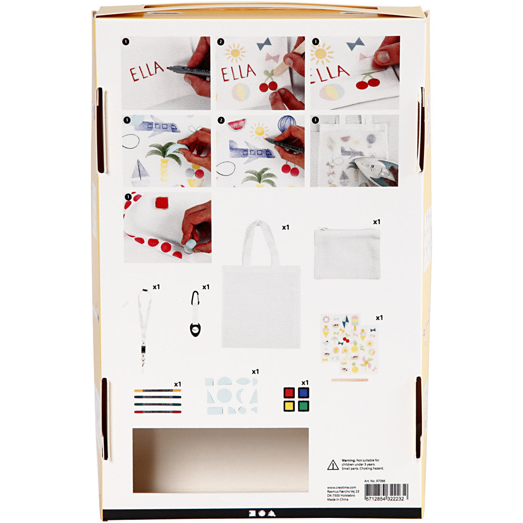 Kreativ med textilier, 1 förp. [HOB-97066]