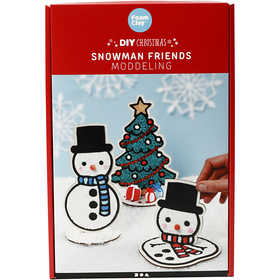 Snögubbe och julgran, 1 set [HOB-97071]