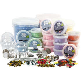 Funny Friends, klassrumsuppsättning, mixade färger, 1 set [HOB-97250]