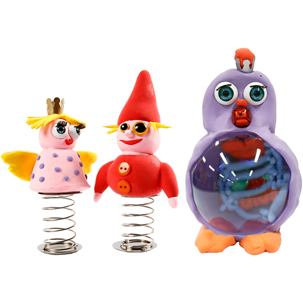 Funny Friends, klassrumsuppsättning, mixade färger, 1 set [HOB-97250]