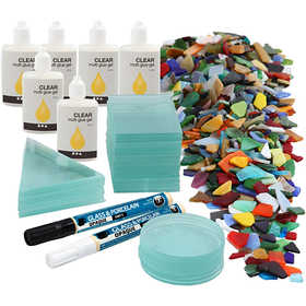 Grupp DIY Kit Mosaikdekoration, 40 st., 1 set [HOB-97417]