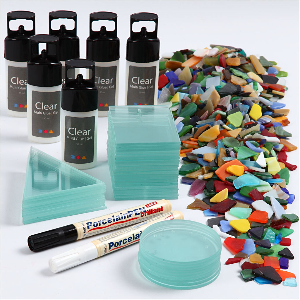 Grupp DIY Kit Mosaikdekoration, 40 st., 1 set [HOB-97417]