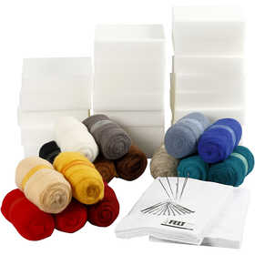 Materialset till Kreativ Inlärning, beige, 1 set [HOB-97437]