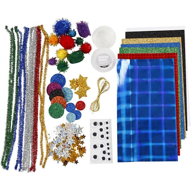 Kreativ mix, Rymden, 1 förp. [HOB-977440]