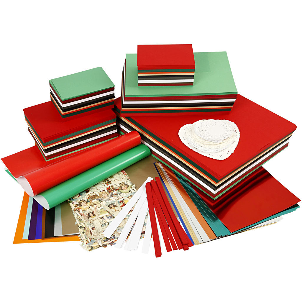 Barnens Klippförpackning, mixade färger, 1 set [HOB-99205]