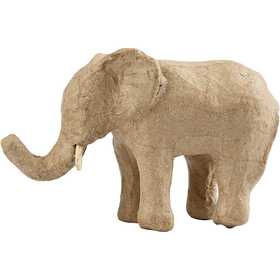Elefant, H: 9 cm, L: 13 cm, 1 st. [HOB-99349]