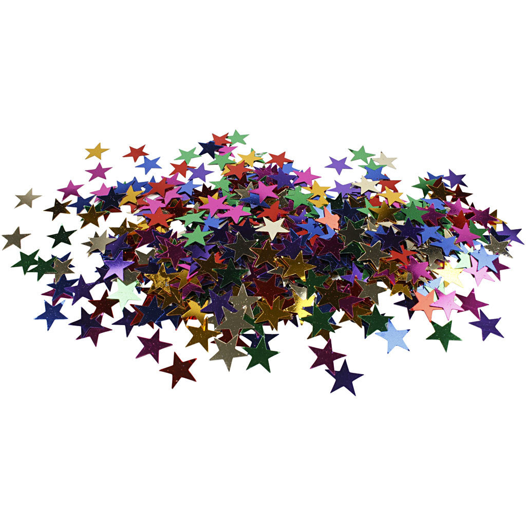 Paljetter, stl. 10 mm, 10 g/ 1 förp. [HOB-995481]