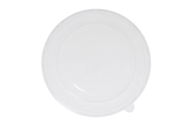 Lock sallad Poke Skål 900ml-1300ml Ø18,4cm transparent stackable (300 st) [TK-9987010]