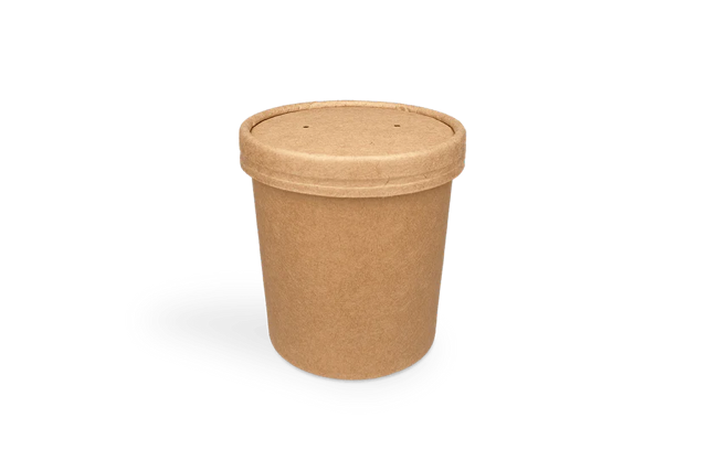 soppkopp kartong 360ml Ø9 cm 12oz kraft (500 st) [TK-9987069]