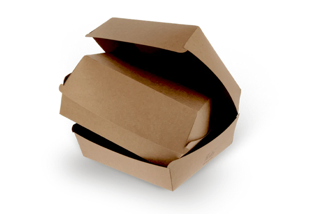Menubox / Hamburgerbricka 20x8,8x20 cm FSC®Mix kraft (300 st) [TK-9987220]