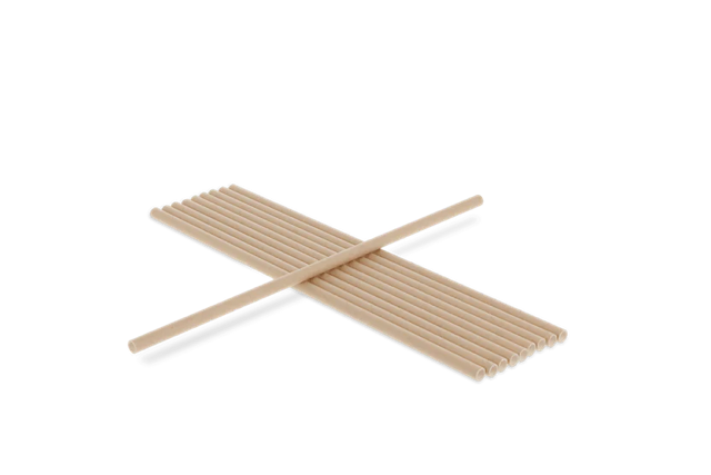 Sugrör Papper naturlig 0,6x23cm (100 st) [TK-9987225]