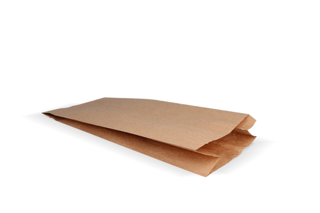 Snack väskor perforerat papper (1 damm) 14x8x32 cm kraft 50gr (1.200 st) [TK-9987486]