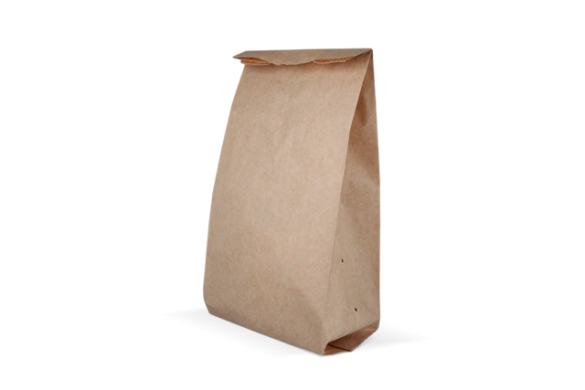 Snack väskor perforerat papper (3 damm) 16x10x36 cm kraft 50gr (900 st) [TK-9987490]