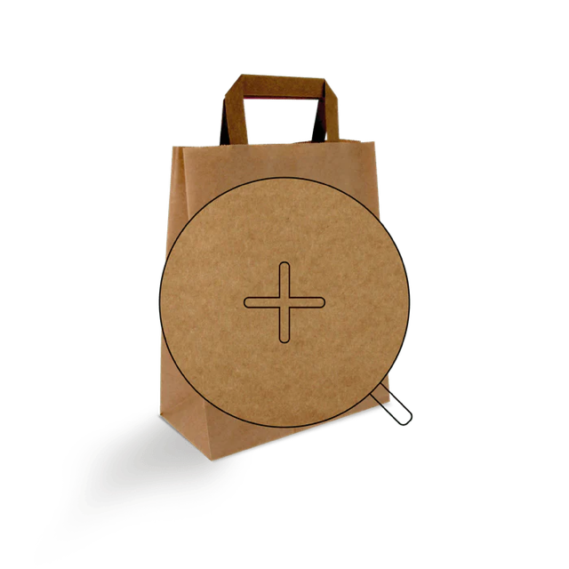 Papperskassar 22x10x28cm brun (250 st) [TK-9987499]