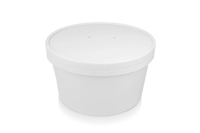 sallad Poke Skål 1000ml 32oz Ø14,8x7,8 cm Vit (300 st) [TK-9987588]