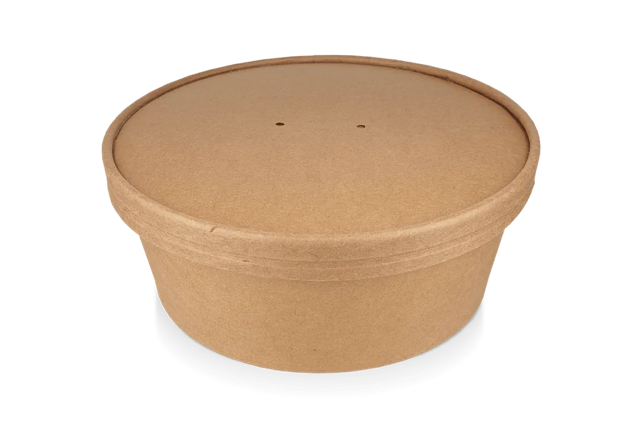 Lock sallad Poke Skål 900-1300ml Ø18,4cm kraft (150 st) [TK-9987597]