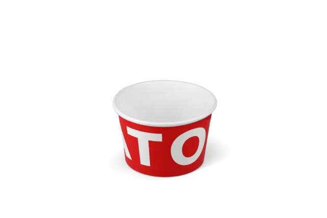 glassbägare Kartong 120ml Ø7,8cm 4oz GELATO (1.000 st) [TK-9987600]