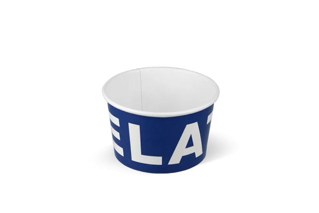 glassbägare Kartong 240ml Ø9,2 cm 8oz GELATO (1.000 st) [TK-9987601]