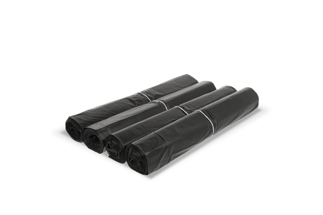 Garbage bags 60 liter 60x80cm (23 micron) 25 Rolls with 20 bags (500 bags)