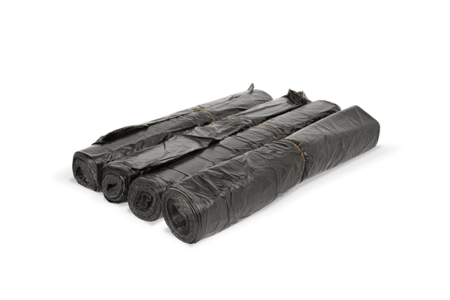 Garbage bags 25 liter 50x55cm 20 Rolls with 50 bags Black (pedal bin) (1.000 bags)