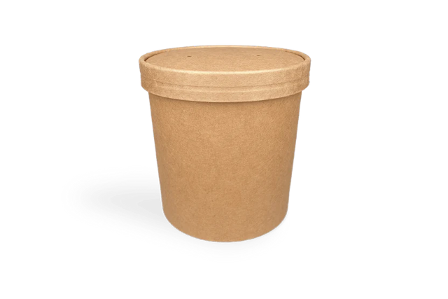 soppkopp kartong 750ml Ø11,8cm 26oz kraft (500 st) [TK-9987691]