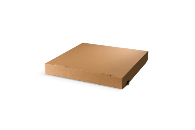 Pizzakartonger 24x4x24cm kraft brun (100 st) [TK-9987693]