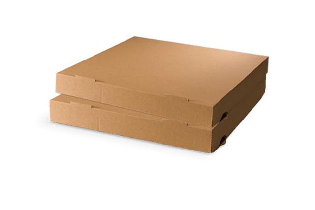 Pizzakartonger 32x4,2x32cm kraft brun (100 st) [TK-9987695]