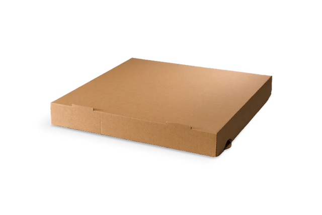 Pizzakartonger 32x4,2x32cm kraft brun (100 st) [TK-9987695]