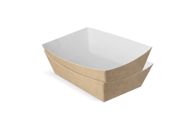 Brickor för pommes frites A9 kraft/Vit (400 st) [TK-9987892]