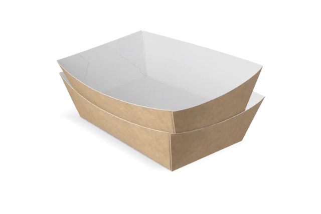 Brickor för pommes frites A13 kraft/Vit (400 st) [TK-9987893]