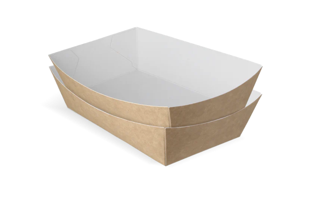 Brickor för pommes frites A14 kraft/Vit (400 st) [TK-9987894]